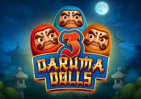 3 Daruma Dolls