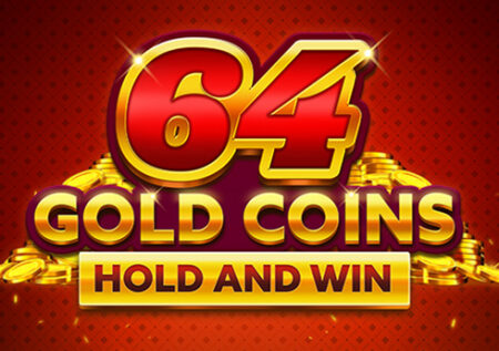 64 Gold Coins Hold and Win