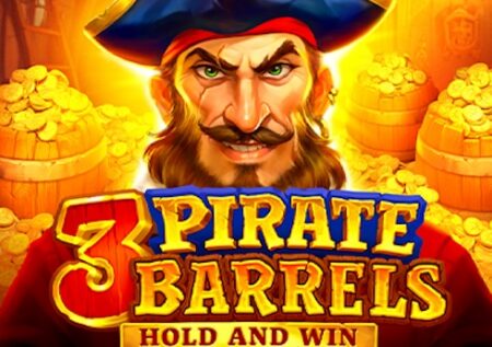 3 Pirate Barrels