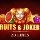 Fruits and Jokers: 20 lines