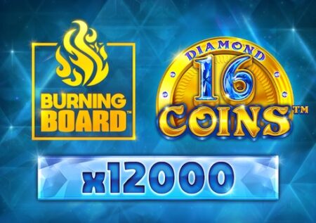 16 Coins Diamond Burning Board